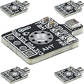 JESSINIE 5pcs AHT20 Precision Digital Temperature Humidity Sensor Measurement Module I2C IIC Communication Compatible SHT20