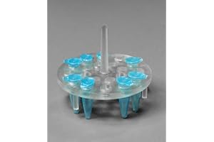 SP SCIENCEWARE SP Bel-Art ProCulture Round Microcentrifuge Floating Bubble Rack; For 1.5ml Tubes, 20 Places, Fits in 1000ml Beakers (F18875-1000)