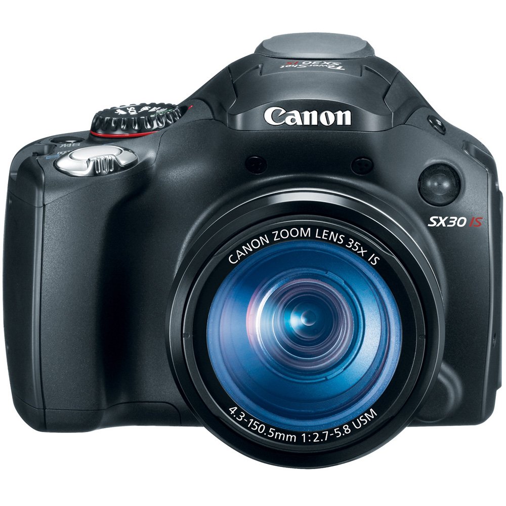 Amazon.com : Canon SX30IS 14.1MP Digital Camera with 35x Wide Angle Optical  Image Stabilized Zoom and 2.7 Inch Wide LCD (OLD MODEL) : Point And Shoot  ...