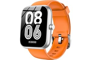 Smart Watch with Alexa Built-in, 1.83" HD Touchscreen Fitness Tracker with Bluetooth Calling, Fitness Watch with Heart Rate/1