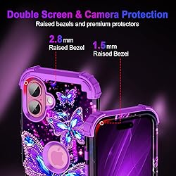 Miqala for iPhone 16 Plus Case,Glow in The Dark