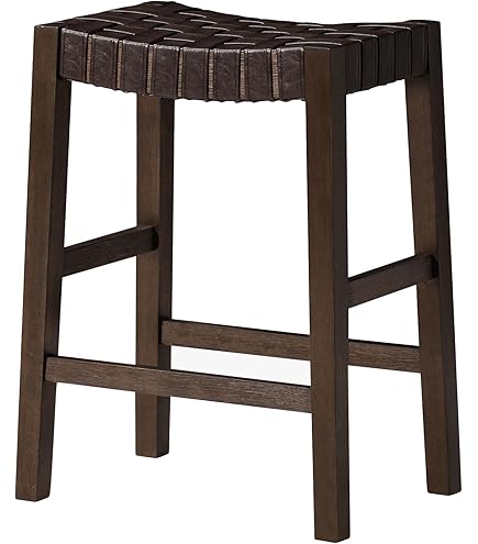 本革スツール～Woven leather stool～ Fenton Woven Leather Stool | Pottery Barn