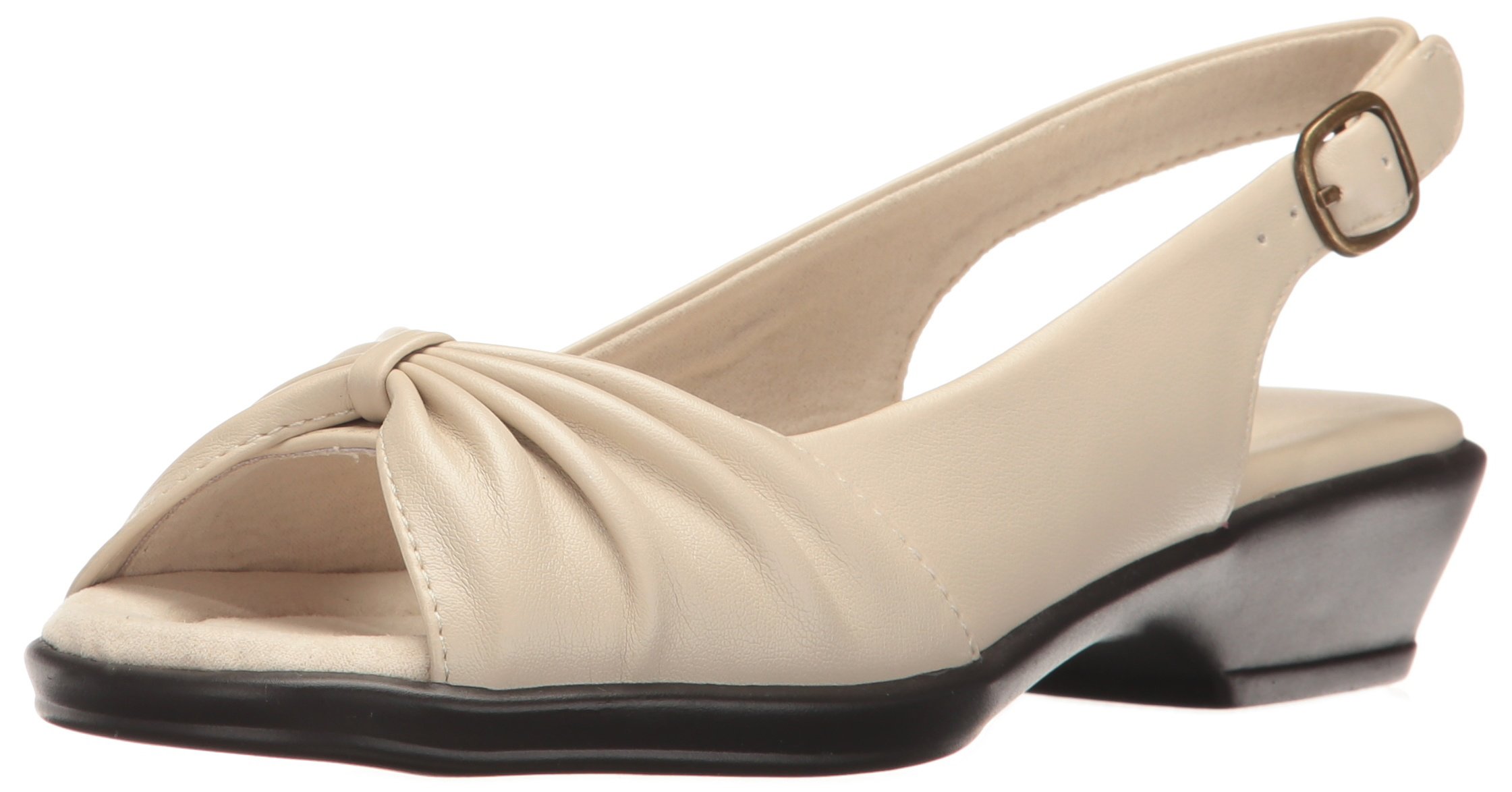 Easy Street Women’s Fantasia Heeled Sandal, Bone, 10 Narrow