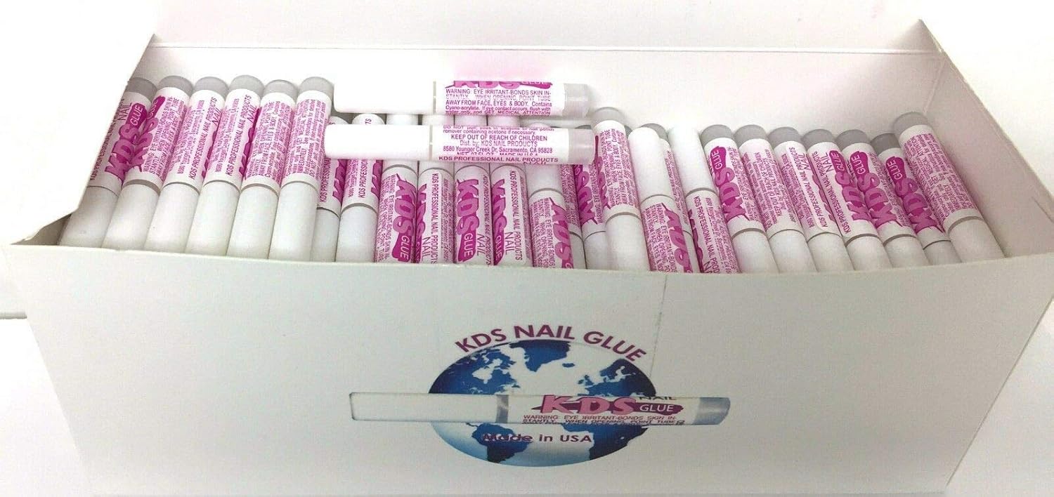 100 pcs KDS Nail Tip Glue Adhesive Super Bond For Acrylic Nails Tips