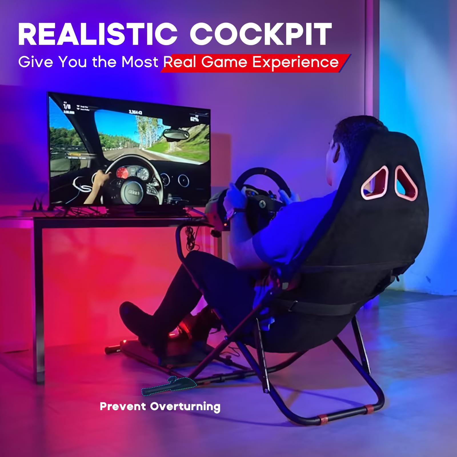 Mua DIWANGUS Racing Simulator Cockpit with Foldable Seat Sim Racing ...