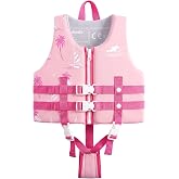 Gogokids Toddler Swim Vest, Kids Floaties 2-8 Years, 22-60 lbs | Neoprene Swim Vest for Pool Beach Puddle, Swimming Aid Pool Float Buoyancy Jacket for Boys, Girls, Children, Swimmies, Ni&ntilde;os