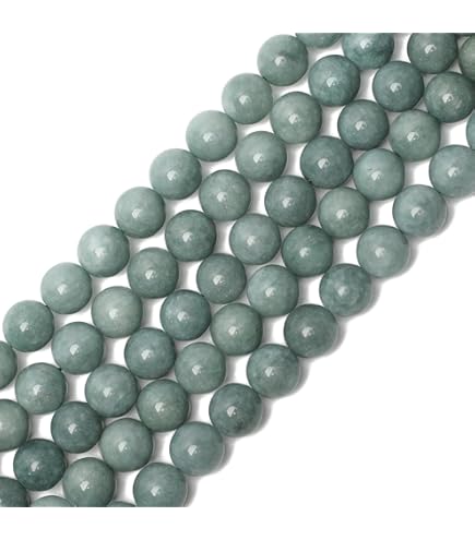 Blue Sandstone Beads For Jewelry Making Gemstone Semi
