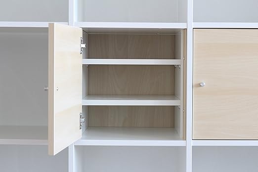 Inwona Scomparto Extra Per Porta Ikea Kallax Con 2 Ripiani