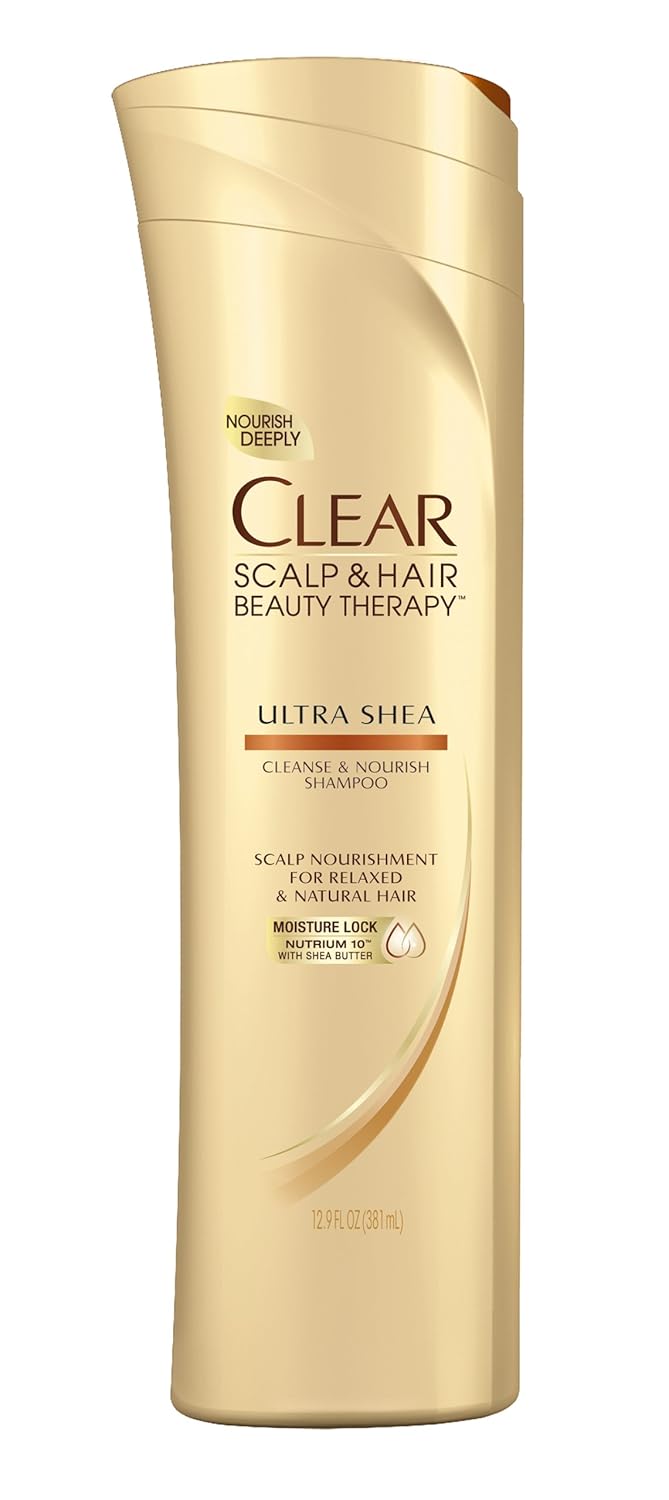 Clear Scalp & Hair Ultra Shea Nourishing Shampoo With Shea