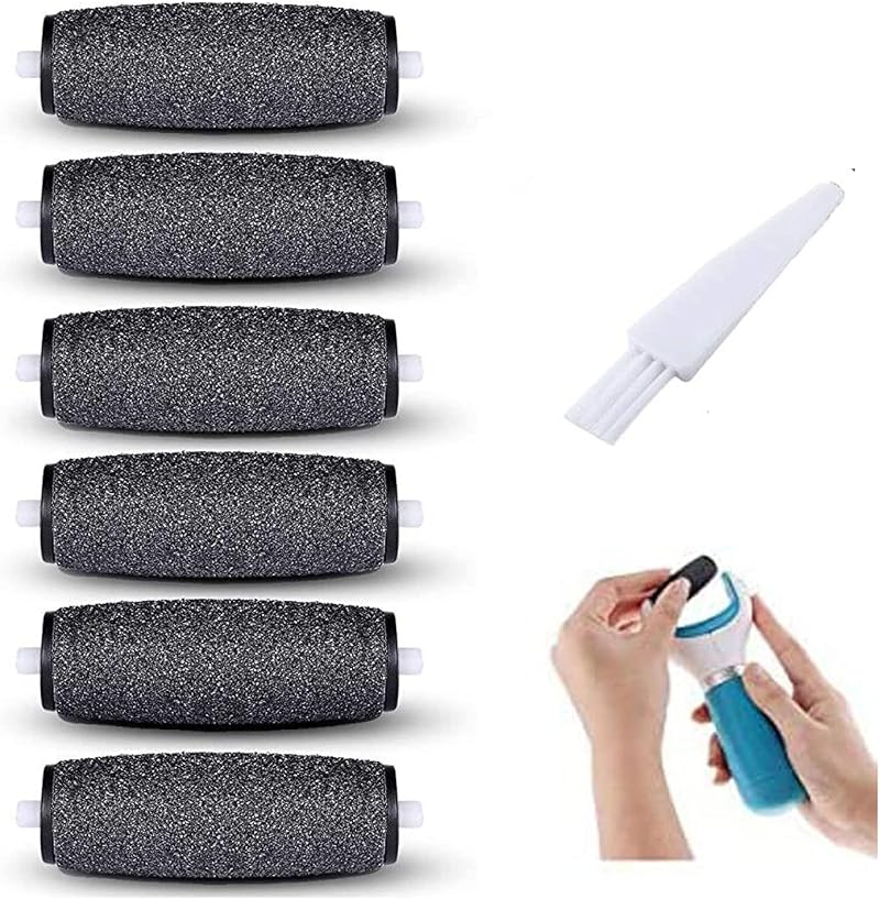 sankaragi 6X Extra Coarse Diamond Replacement Roller Heads for Electronic Foot