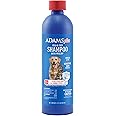 ADAMS Plus Flea & Tick Shampoo with Precor for Dogs, Cats, Puppies & Kittens, Flea Shampoo to Treat Flea Infestations, Kills 