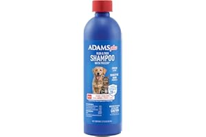Adams Plus Flea & Tick Shampoo with Precor for Cats, Kittens, Dogs & Puppies Over 12 Weeks Of Age Sensitive Skin Flea Treatment | Kills Adult Fleas, Flea Eggs, Ticks, and Lice| 12 Ounces