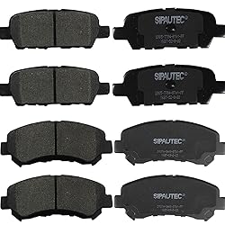 SIPAUTEC-D1374 D905 Front & Rear Ceramic Brake Pads