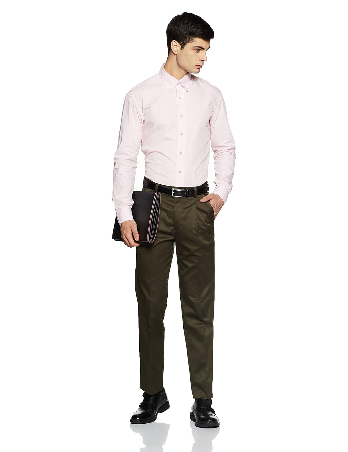 peter england men's formal trousers