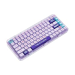 MelGeek Mojo84 Vaporwave Transparent Mechanical