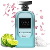 Anfar London Midnight Frost Intense, Pour Homme, Perfume Extrait de Parfum for Men, 3.4 fl oz, Apple, Lemon, Plum Notes,100ml