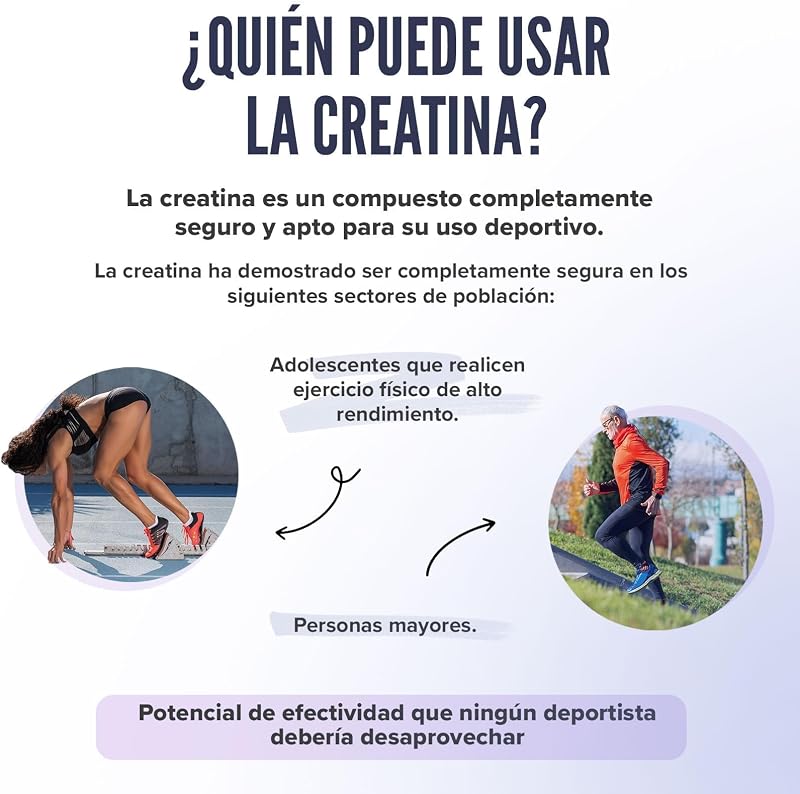 Creatina monohidratada em pó da hsn | 1 kg sem sabor = 286 doses por embalagem | monohidrato de creatina 100% pura sem adição | não ogm, vegano, sem glúten