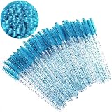 ZHIYE 50 Pcs Eyelash Mascara Brushes Wands Applicator Eyebrow Brush Kit