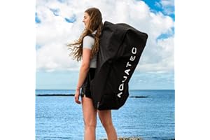 AQUATEC Kayak and Paddle Board Waterproof Bag |Heavy Duty Rucksack for Inflatable Paddle Boards & Kayaks- Standard or Wheeled