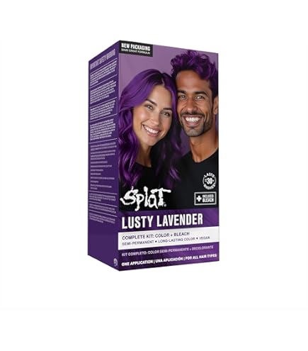 Amazon.com : Splat Berry Blast Semi Permanent Hair Dye Kit with