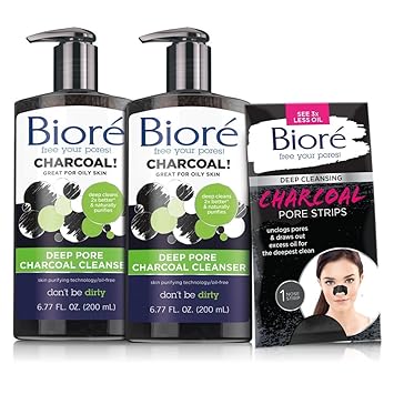 biore charcoal soap