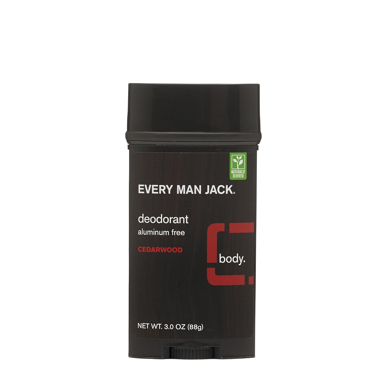 Every Man Jack Every Man Jack Deodorant Stick Aluminum Free Cedarwood, 3 Oz, 3 Ounce