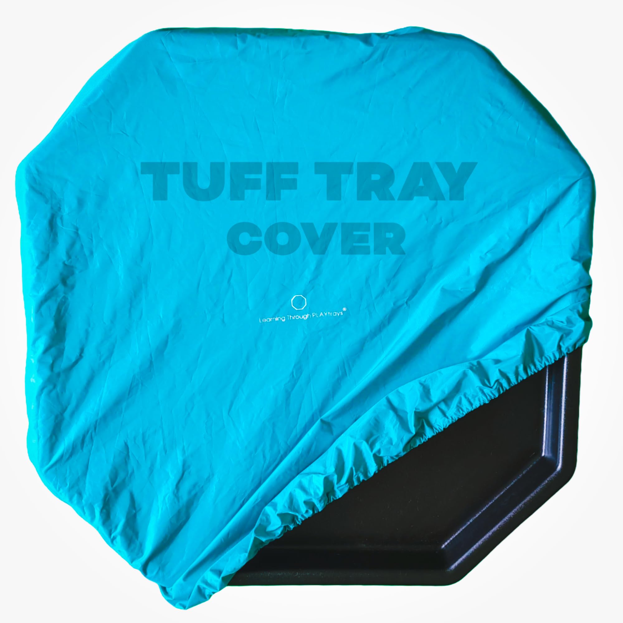 Photo 1 of (USED/FAIR) Learning Through PLAYtrays Universal TUFF Tray Cover – Waterproof & Durable Sensory Play Cover – Fits Large & Small Play Trays – Protects Sand, Sensory Bin Fillers, Toys & Activities for Kids