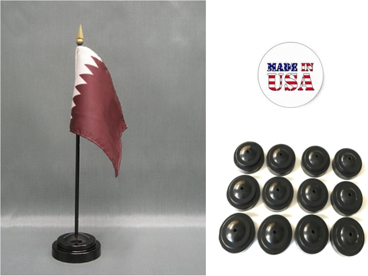 Amazon Com Made In The Usa Box Of 12 Qatar 4 X6 Miniature