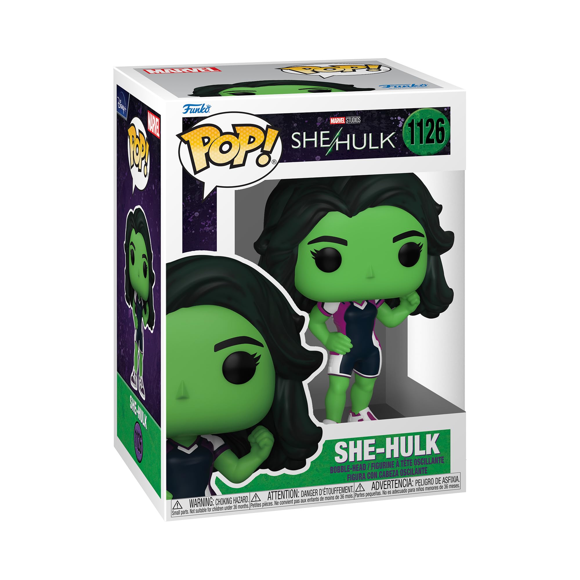 Funko POP! Vinyl: Marvel: She-Hulk - Collectable Vinyl Figure - Gift Idea - Official Merchandise - Toys for Kids & Adults - TV Fans - Model Figure for Collectors and Display