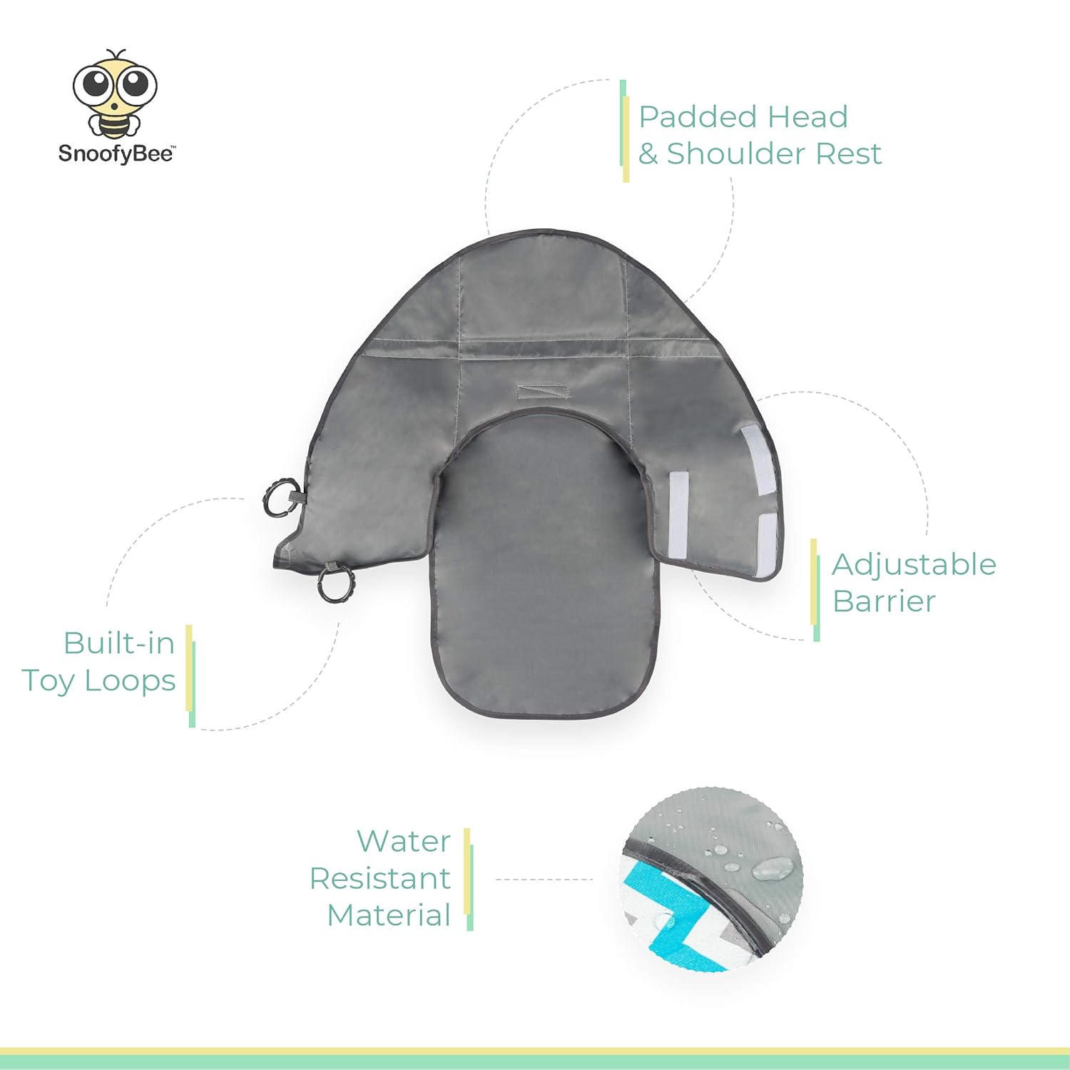 snoofybee portable changing pad