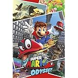 Pyramid America Super Mario Odyssey Collage Video Game Gaming Cool Wall Decor Art Print Poster 24x36