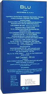 Ajmal Blu Eau de Parfum for Men 90 ml Citrus Aquatic Fragrance Spray view 6