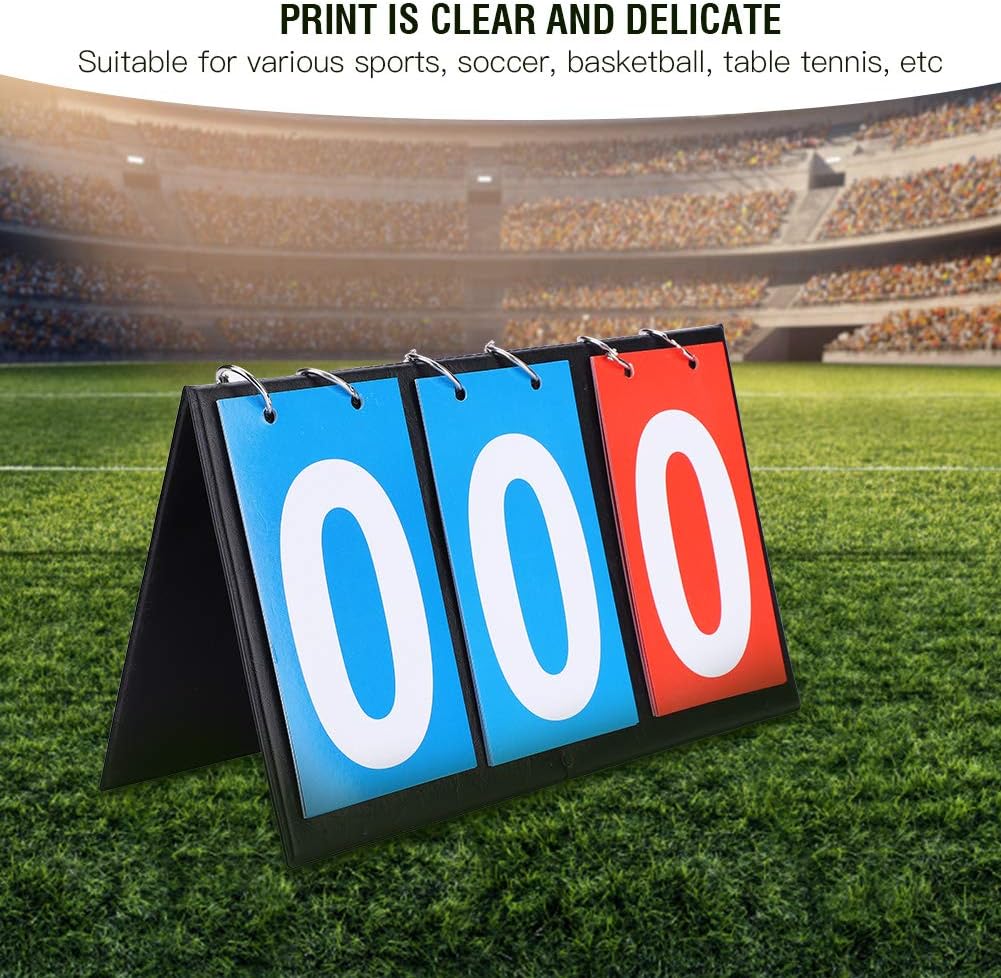 Tianhaik Digital Scoreboard 2 3 4 Digit Flip Basketball Board Score Counter Sport Scoring Board For Card Making Scoreboards Timers Coach Referee Gear Olharcidadao Com Br