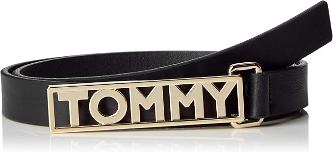 tommy hilfiger plaque belt