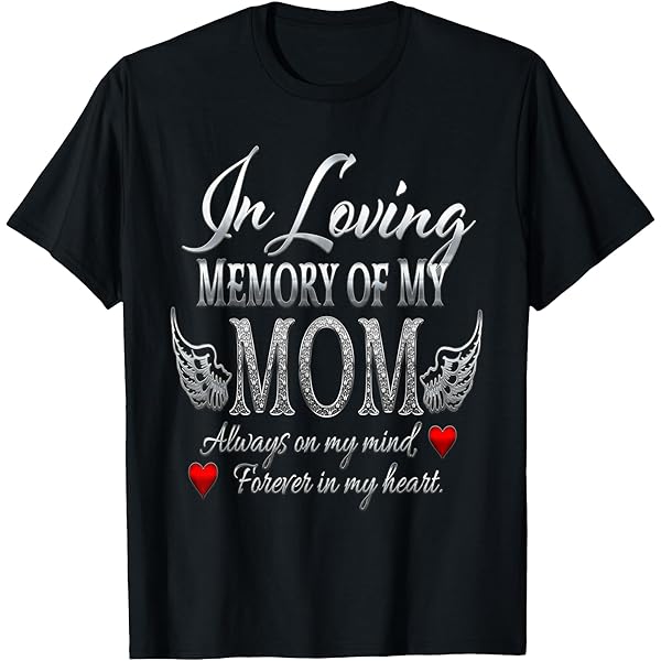 Amazon.com: A Big Piece Of My Heart Lives In Heaven She's My Mom T