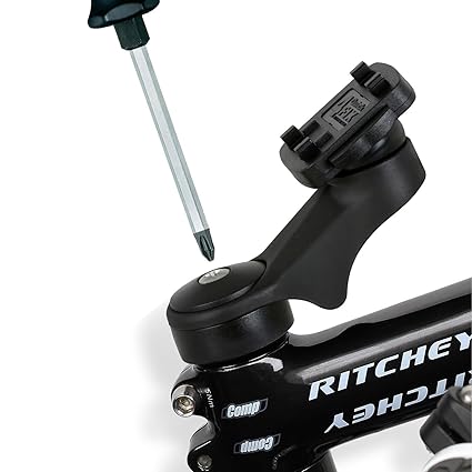 QuickMOUNT 3.0 Fahrrad Vorbau / Ahead Halter Vorbauhalterung (vibrationsfrei, Wicked Chili Schnellverschluss, Made in Germany