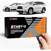Start-X Remote Start Kit for Non-Hybrid Highlander, C-HR, Land Cruiser | Push-to-Start Vehicles Only | Plug &amp; Play Install | Zero Wire Splicing | Use Your OEM Key Fob | DIY System
