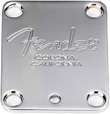 Fender 099-1445-100 Neck Plate Fender Corona American Standard Series