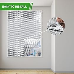 AGHITG Bubble Reflective Insulation Roll to Window