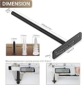 Sayayo Floating Shelf Bracket 8 Pack 200mm Heavy Duty Black EJY8008B-8P view 6