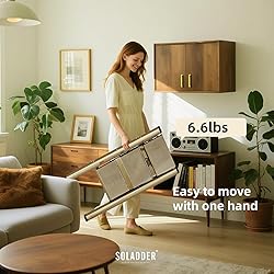 SOLADDER 3 Step Ladder, Anti-Slip and Lightweight