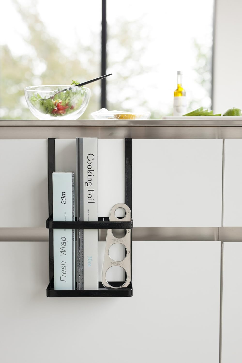 Amazon 山崎実業 ラップホルダー シンク下ラップホルダー タワー ブラック 3264 キッチンラック オンライン通販