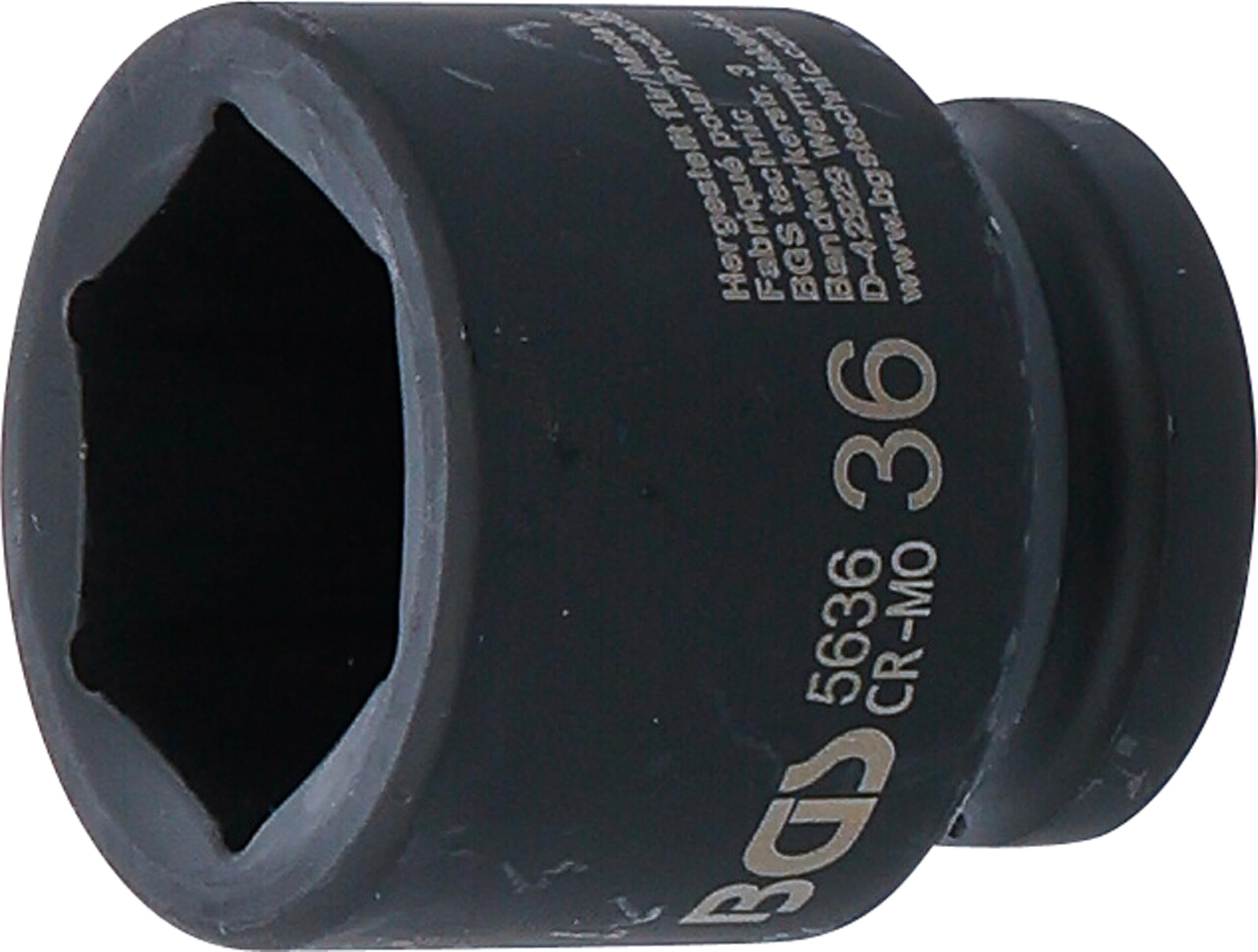 BGS 5636 | Impact Socket, Hexagon | 20 mm (3/4") Drive | 36 mm