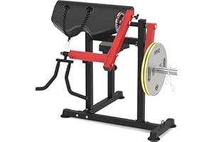 Bicep Tricep Curl Machine Preacher: Curl Bench 2 in 1 Arm Curl and Tricep Extension Machine for Home Gym Workout