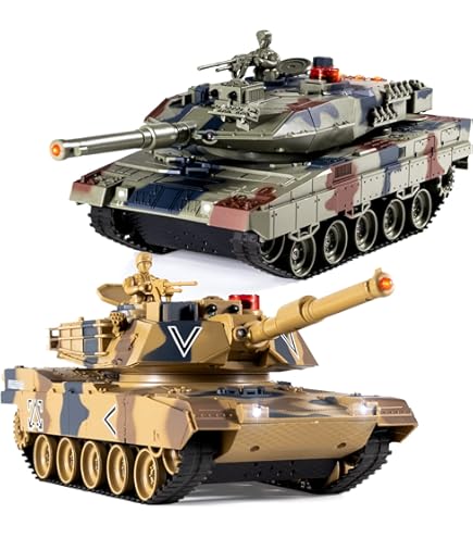 Amazon.com: German Leopard II A5 Main Battle Tank RC Airsoft Radio