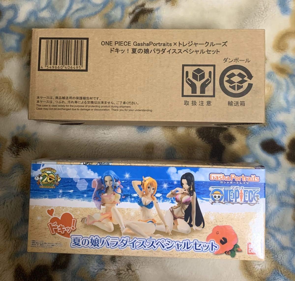 Amazon Co Jp ワンピース One Piece ガシャポートレイツ Gashaportraits トレジャークルーズ ドキッ 夏の娘パラダイススペシャルセット ホビー