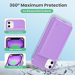 Battery Case for iPhone 11/XR, 2024 Upgraded