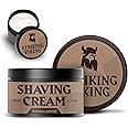 Striking Viking Men's Shaving Cream - 5.3 oz, Sandalwood Scented & Sensitive Skin-Friendly Shave Cream Men