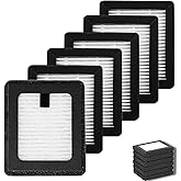 WOCASE 6 Pack Replacement Filter Compatible with Baby Brezza Bottle Washer Pro and Baby Brezza Bottle Dryer Advanced