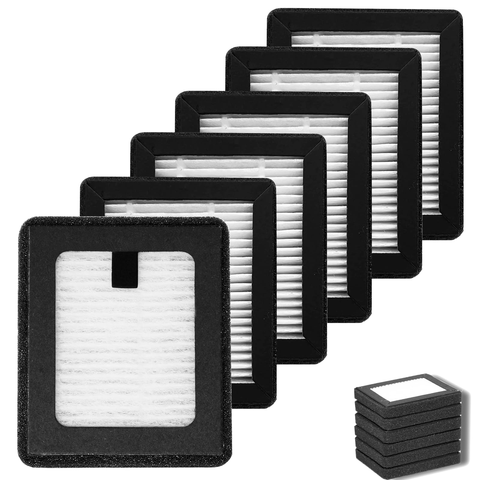 Photo 1 of WOCASE 6 Pack Replacement Filter Compatible with Baby Brezza Bottle Washer Pro and Baby Brezza Bottle Dryer Advanced